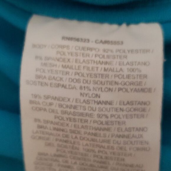 Nike activewear tank with built in bra/ racerback - Picture 5 of 5